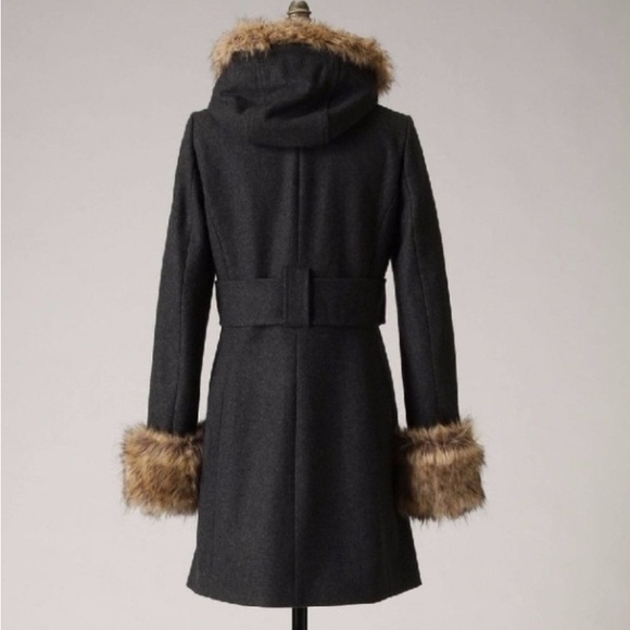 Elevenses Deep Woods, wool coat Anthropologie 14 - Picture 2 of 5